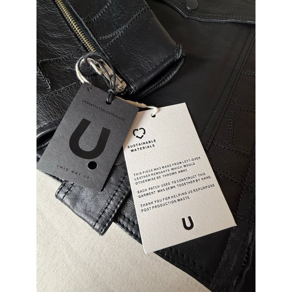 Understated Leather Black Vixen Leather Moto Jacket
Size Large 
NWT - Picture 4 of 5